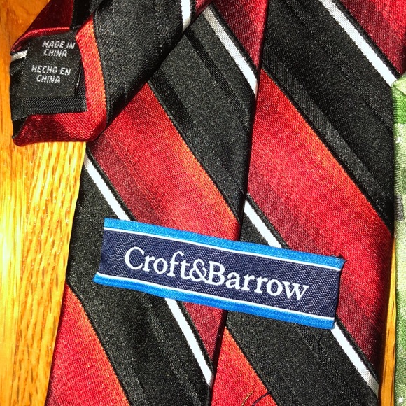 three ties men kohls patterned striped - Picture 4 of 5